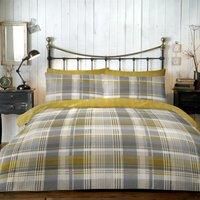 ShawsDirect Connolly Check Brushed Cotton Duvet Cover Set