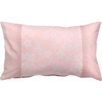 Dreams & Drapes Blossom-Jacquard Filled Cushion, Blush Pink, 30 x 50cm
