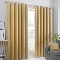 Fusion Strata Dim-Out Eyelet Curtains