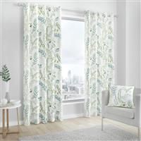 Fusion Fernworthy Lined Eyelet Curtains