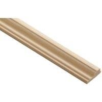 Wickes Pine Decorative Cover Moulding - 12mm x 32mm x 2.4m (Pack of 1)