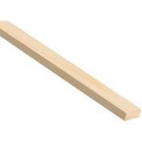 Wickes Pine Stripwood Moulding (PSE) - 18mm x 4mm x 2.4m (Pack of 1)