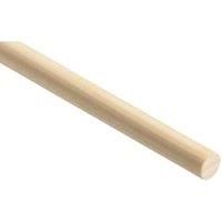 Wickes Pine Dowel Moulding - 15mm x 15mm x 900mm (Pack of 1)