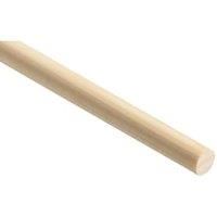 Wickes Pine Dowel Moulding - 9mm x  9mm x 900mm (Pack of 1)