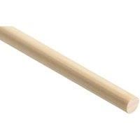 Wickes Pine Dowel Moulding - 6 x 6 x 900mm