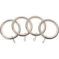 Universal Metal Rings Satin Steel 19mm
