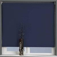 Plain Daylight Roller Blind Midnight Blue