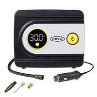 Ring TYREINFLATE 20 Digital Tyre Inflator with Three Adaptors - Measures in PSI, BAR and kPA