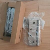 3 no EuroSpec " Stainless Steel Hinges Fire Door Rated HIN1433/13SSS & pads