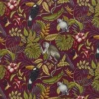 iLiv Rain Forest Fabric Cranberry