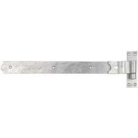 24" CRANKED Band & Hook GALVANISED Set