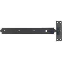 18"Adjustable Hook & Band Black Set