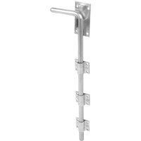 Gatemate 5204501 P34 Garage Door Bolts, Galvanised, 450 mm