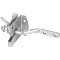Medium Automatic Gate Catch,Padlockable,Galvanised
