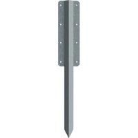FENCEMATE Galvanised Double Sleeper Pin Straight Bracket - 750 x 2mm