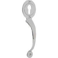 GATEMATE Pull Handle For Euro Lock 8" (200mm) Chrome