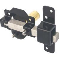 Gatemate Security Garden Rim Shed Gate Garage Door Lock Long Throw Locking Bolt