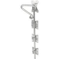 GateMate Heavy Duty Ornamental Drop Bolt Silver 600mm (619YV)