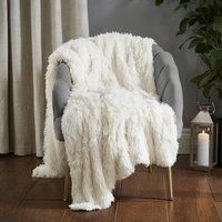 Catherine Lansfield Cuddly Shaggy Pile Soft Faux Fur Warm Throw 9 colours