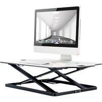 Proper AV SitStand Up PC Desk Workstation  White