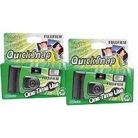 Fujifilm Superia Xtra 400 VV Type 27 Exp QuickSnap Disposable Camera x2 Pack