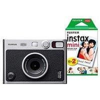 instax Fujifilm Mini Evo Hybrid Instant Camera inc 20 Shots - Black