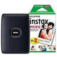 Fujifilm Instax Mini Link 2 Wireless Photo Printer with 20 Shots - Space Blue