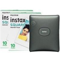 Fujifilm Instax Square Link Wireless Smartphone Photo Printer(20 Shots) - Green