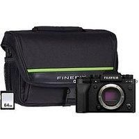 Fujifilm X-T5 Mirrorless Digital Camera Body Kit Inc System Bag & 64Gb Sdxc Card - Black