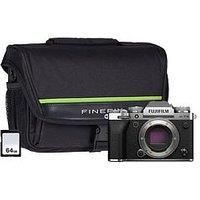 Fujifilm X-T5 Mirrorless Digital Camera Body Kit With System Bag & 64Gb Sdxc Card - Silver