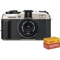 PENTAX 17 Compact Film Camera Starter Pack - Black, Black