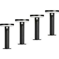 4LITE Antheia Solar Garden Spike Light - Pack of 4