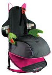 Trunki BoostApak Car Seat - Black/Pink