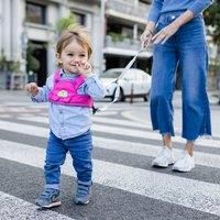 Trunki ToddlePak - Fuss Free Toddler Walking Reins & Kids Safety Harness – Betsy (Pink)