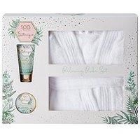 Style & Grace Spa Botanique Relaxing Robe Set - 120ml Body Butter, 50ml Lotion