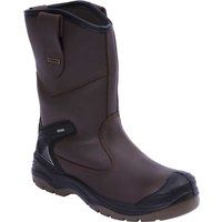 Apache Unisex-Adult AP305 Safety Boots Brown, 13 UK (47 EU)