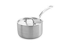 Samuel Groves - 16cm Stainless Steel Tri-Ply Saucepan with Lid - Made in England