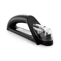 Robert Welch Hand-Held Knife Sharpener. MULTI AWARD WINNING DESIGN - The Ceramic Wheel Sharpens Blades To Exact 15° Angle. 25-YEAR GUARANTEE.