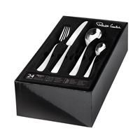 Robert Welch Malvern 24 Piece Stainless Steel Cutlery Set Service for 6 Robert Welch  - Size: 8cm H X 16cm W X 32cm D