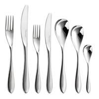 Robert Welch Bourton Bright Cutlery Place Setting, 7 Piece. Made from Stainless Steel. Dishwasher Safe.