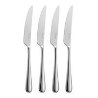 Robert Welch Kingham Bright Cutlery Steak Knife, Set of 4. Made from Stainless Steel. Dishwasher Safe.