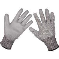 Sealey 9139XL AntiCut PU Gloves Cut Level C  XLarge  Pair