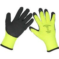 Sealey Worksafe® Thermal Super Grip Gloves, Large - Pack of 6 Pairs TSP126/6