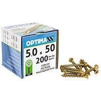 OPTIMAXX 5.0x50mm Woodscrews - Box of 200