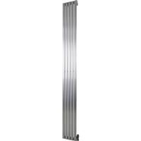 Aeon Lunar Designer Radiator 1500 x 240mm Btu 1985 in Brushed Stainless Steel