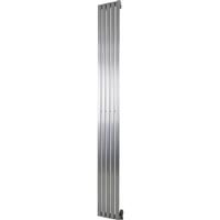 Aeon Lunar Designer Radiator 1500 x 490mm Btu 3969 in Brushed Stainless Steel