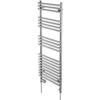 Aeon Windsor Designer Towel Radiator 798 x 493mm Btu 1288 in Brushed Stainless Steel