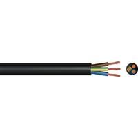 Pitacs 3 Core Flex (3183Y) 0.75mm2 Drum (50m) in Black