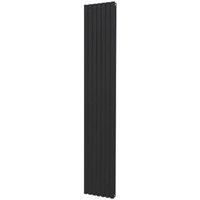 Radiant Radiator 2000 x 345mm Black 5816BTU (5575F)
