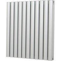Radiant Radiator 600 x 545mm Matt Chrome 2821BTU (7757F)